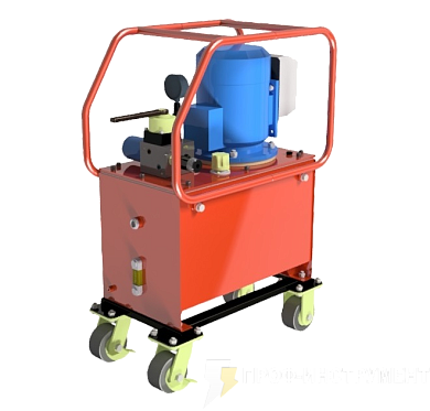 Насосная станция с электроприводом с ручным распределителем НЭР-1,0И5Т1