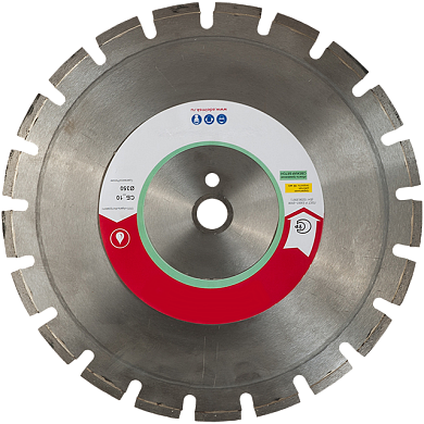 Алмазный диск для швонарезчика Адель СБ 10 Ø350x2,2 мм сегментов 24