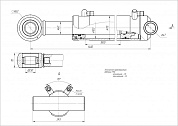 Гидроцилиндр ЦГ-100.60х1000.21