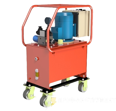 Насосная станция с электроприводом с электромагнитным распределителем НЭЭ-2,0И10Ф1