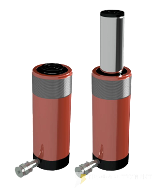 Домкрат универсальный гидравлический одностороннего действия ДУ50П200