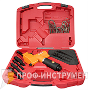 Ленточная пневматическая шлифмашина PTI-B-55112K в наборе