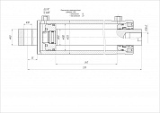 Гидроцилиндр ЦГ-100.60х340.24