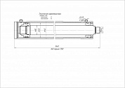 Гидроцилиндр ЦГ-125.80х1390.56