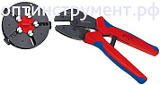 Обжимные клещи с магазином для смены плашек MultiCrimp® KNIPEX 97 33 01 KN-973301