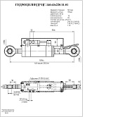 Гидроцилиндр ЦГ-140.63х220.11-01
